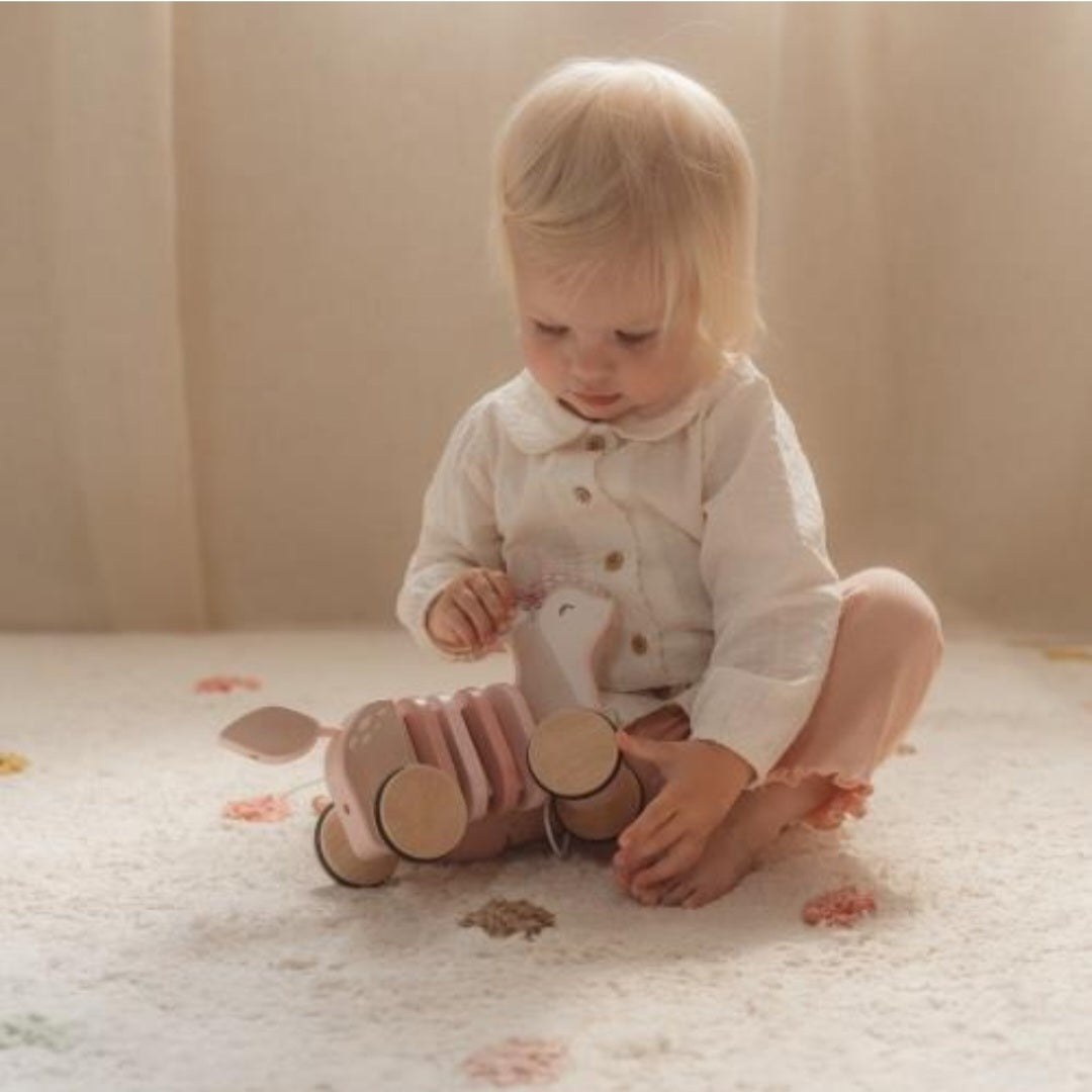 Animaux à tirer en bois 🦊🦌