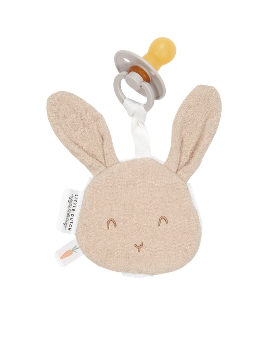 Attache tétine lapin