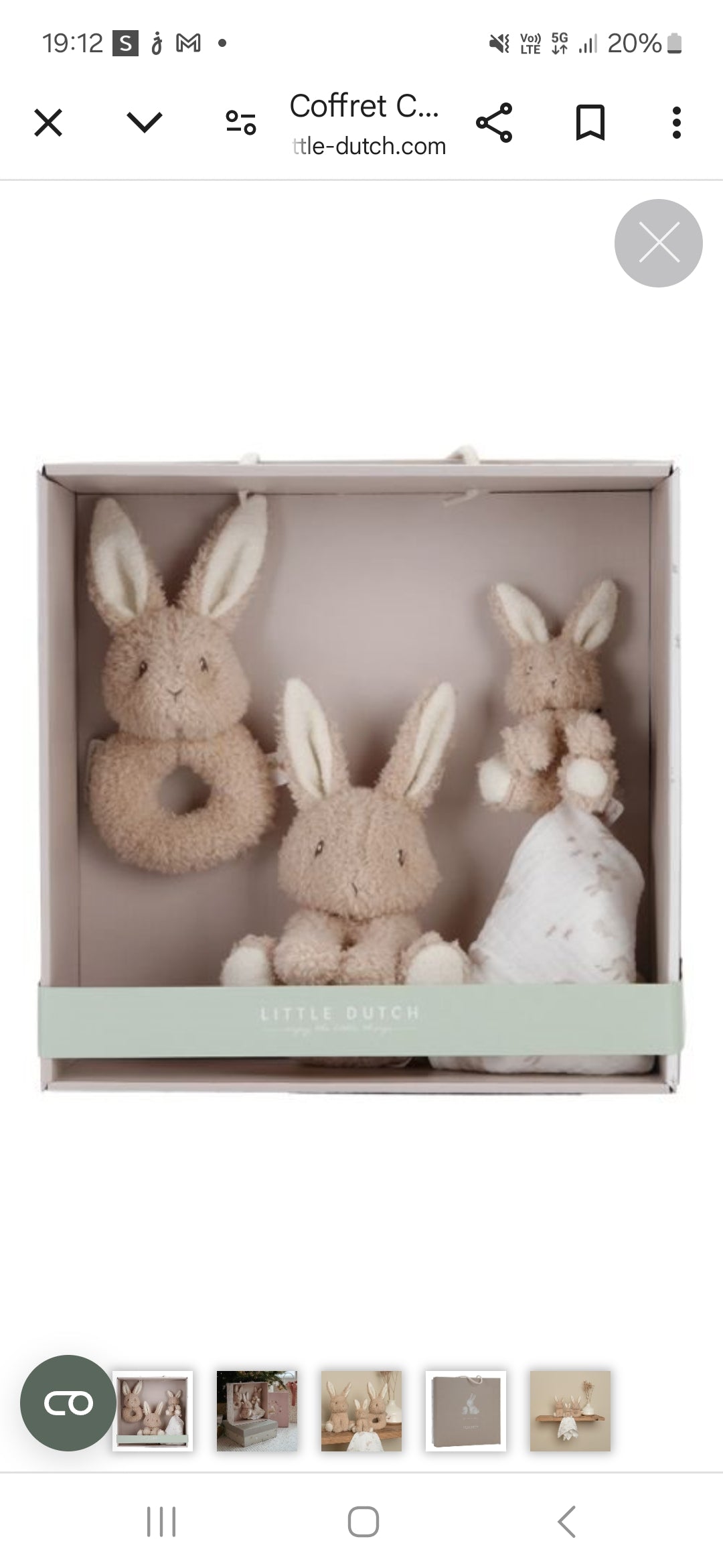 Coffret naissance lapin