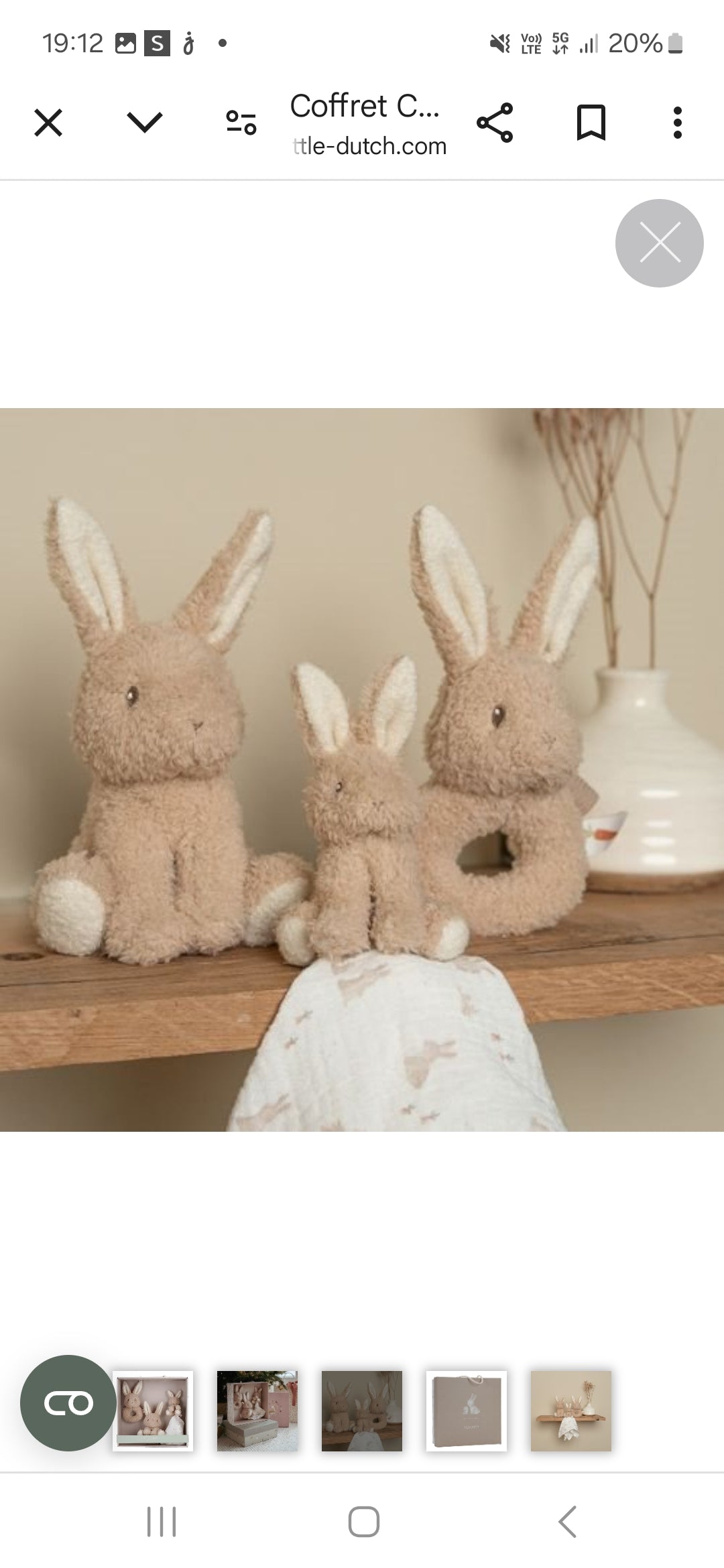 Coffret naissance lapin