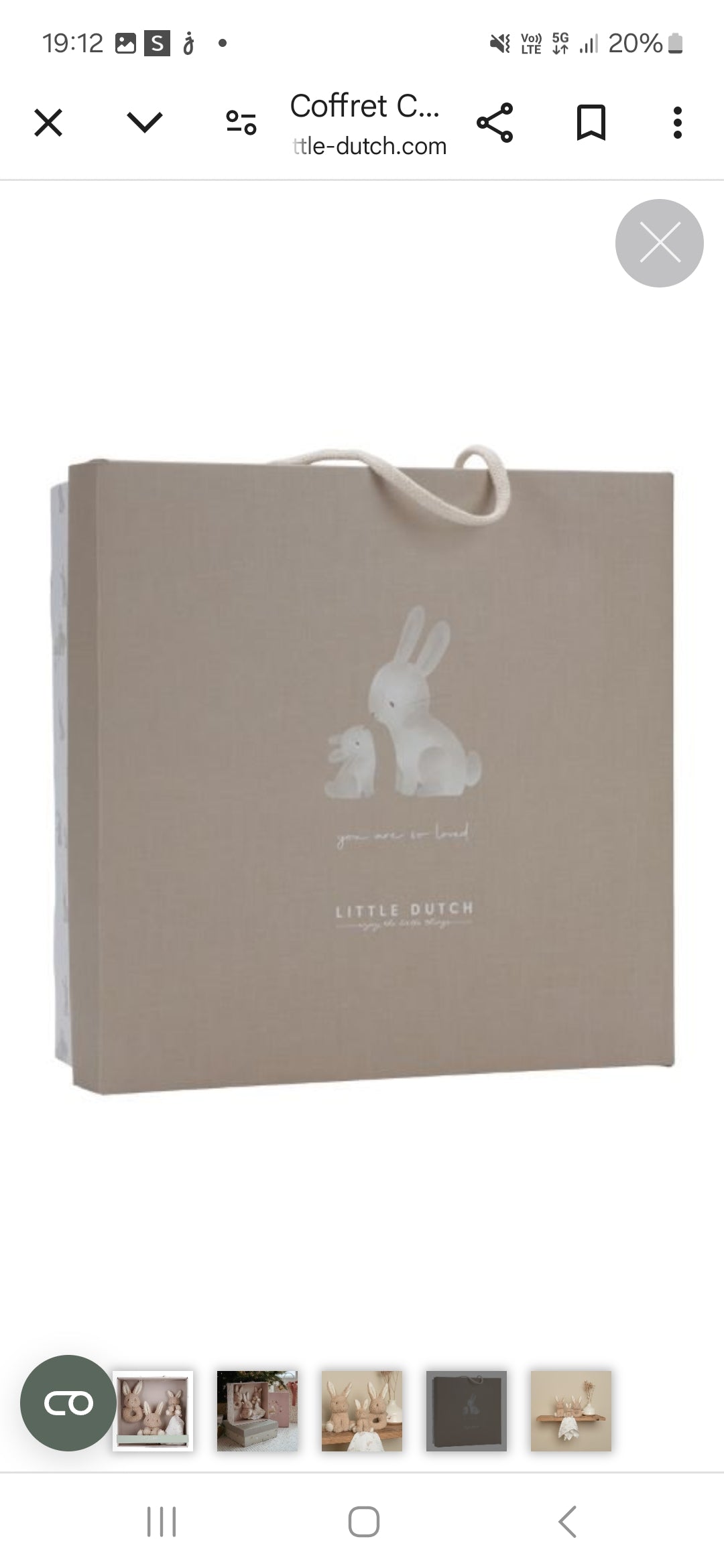 Coffret naissance lapin
