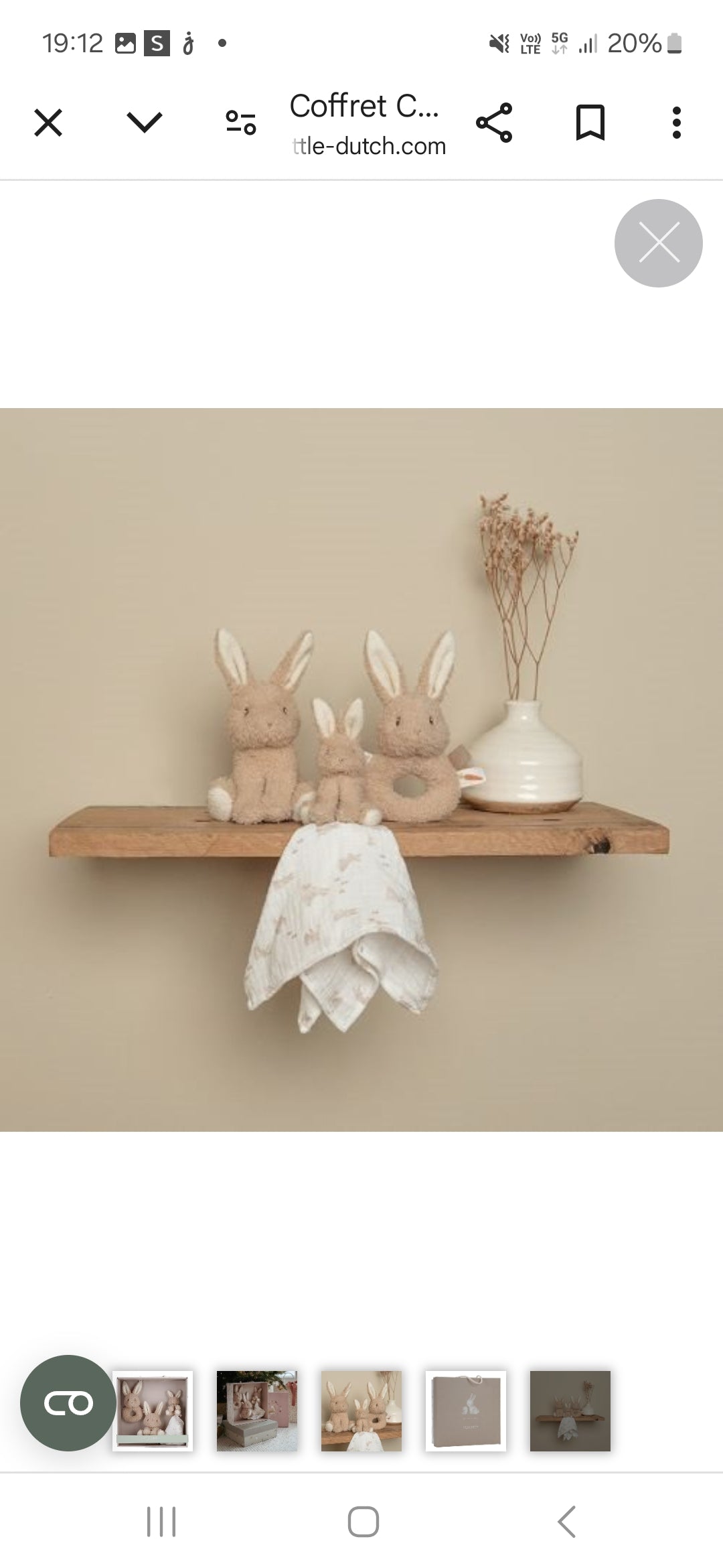 Coffret naissance lapin