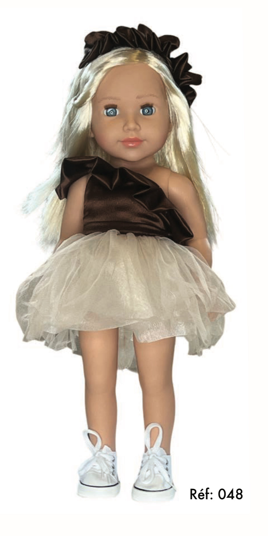 Enid ensemble tutu marron beige