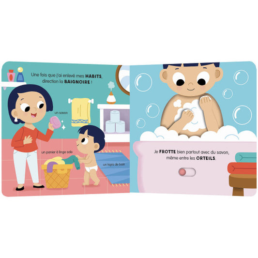Livre " je me lave comme un grand"