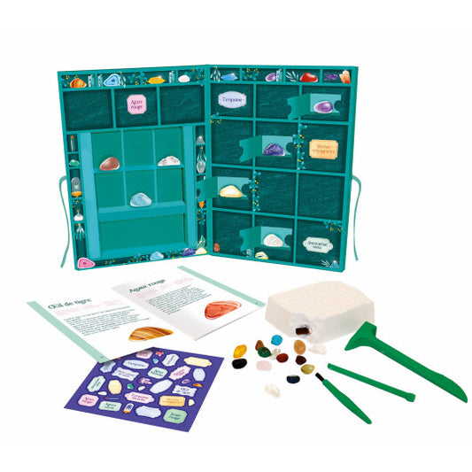 Ma bibliothèque de cristaux et pierres