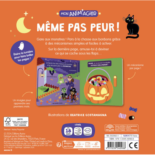 Livre " Même pas peur"