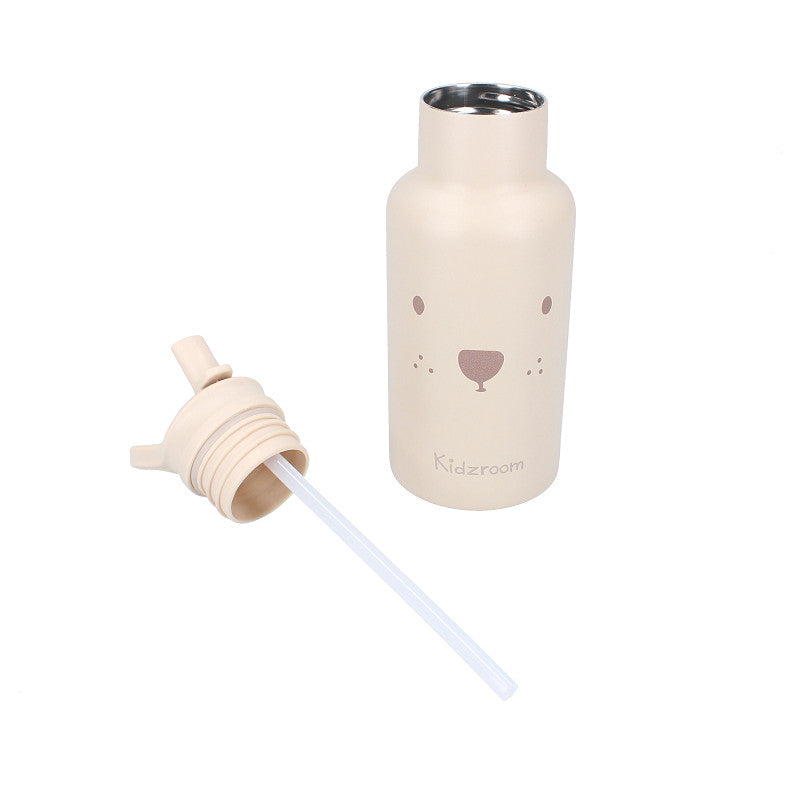 Gourde 350ml en acier inoxydable ourson