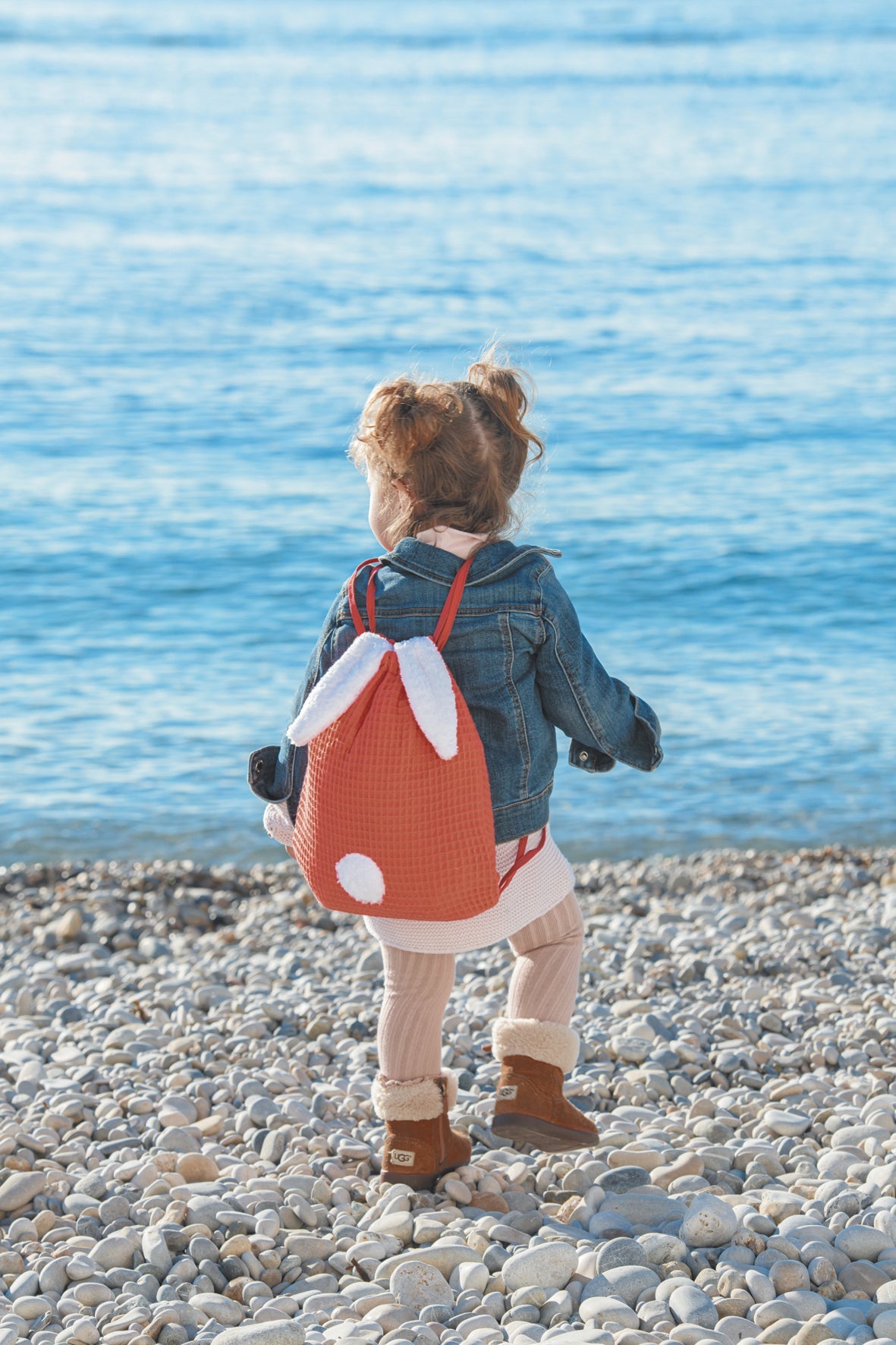 Sac à dos lapin en nid d’abeille - Tout Pour les Gamins 🇨🇵