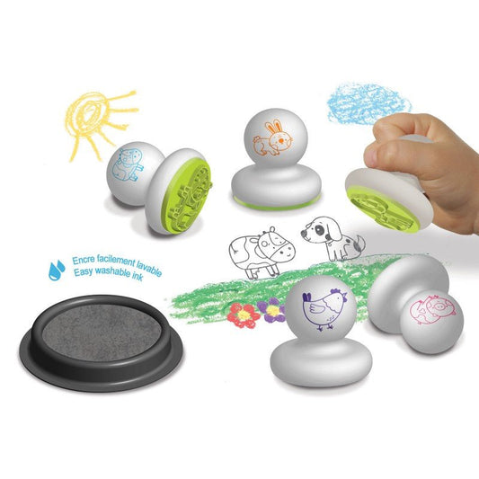 Tampon encreur " les animaux de la ferme" - Tout Pour les Gamins 🇨🇵