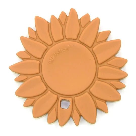 Anneau de dentiton silicone tournesol – Pain d’épice - Tout Pour les Gamins 🇨🇵​