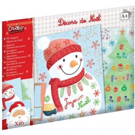 Kit support feuilles " Décor de Noël" - Tout Pour les Gamins 🇨🇵​