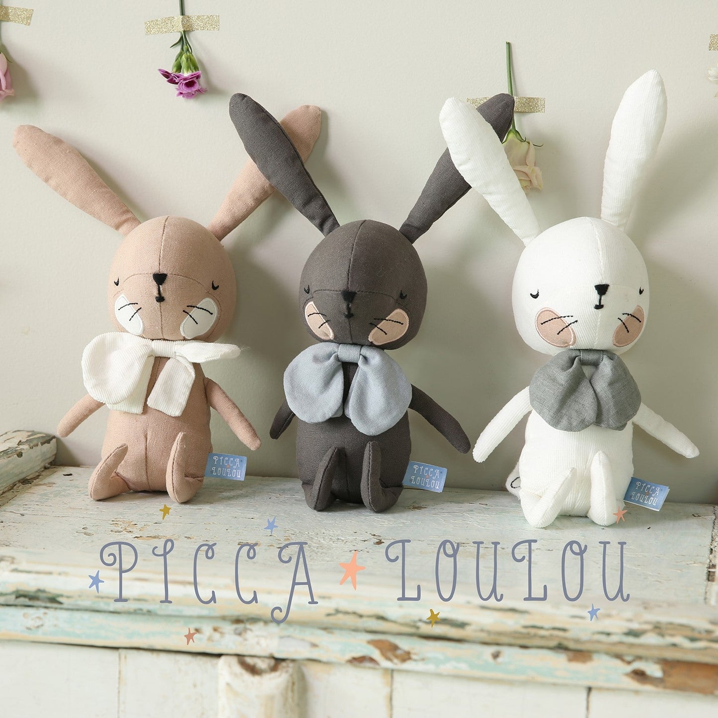 Lapin PICCA Loulou gris - Tout Pour les Gamins 🇨🇵​