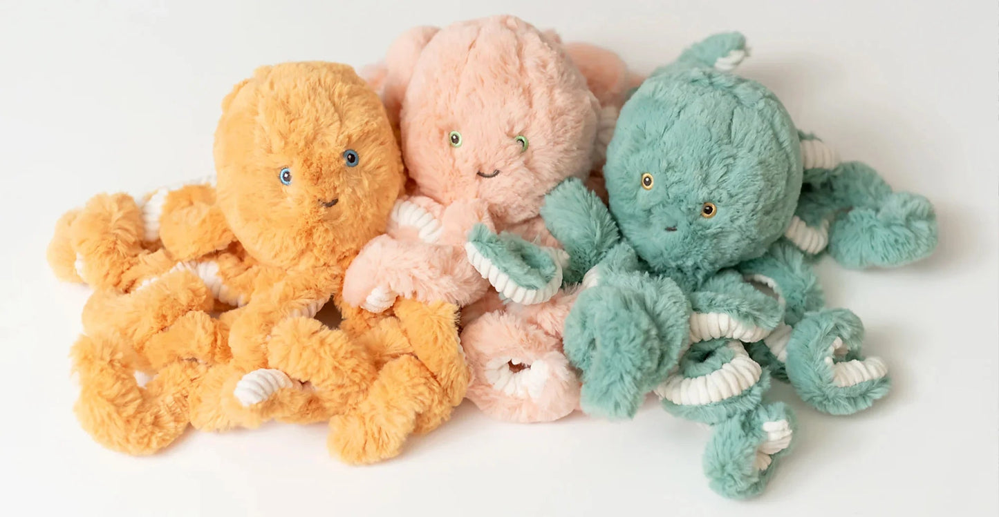 Peluche ultra - douce pieuvre OB Designs - Tout Pour les Gamins 🇨🇵​