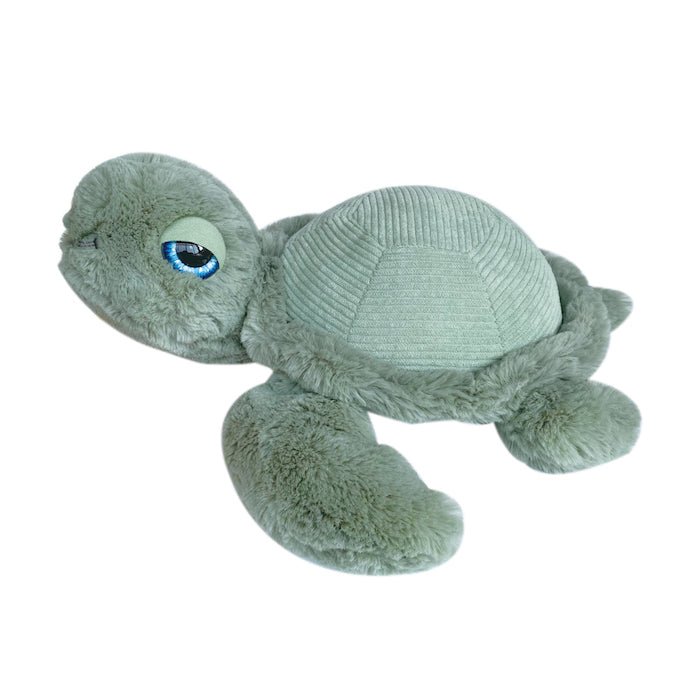 Peluche ultra - douce Tortue Sauge OB Designs - Tout Pour les Gamins 🇨🇵​