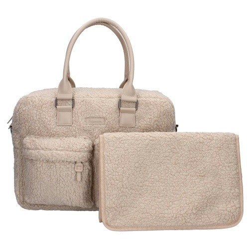 Sac à langer avec matelas à langer Sherpa beige - Tout Pour les Gamins 🇨🇵​