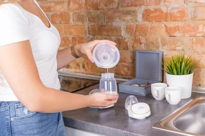 Hands-free double breast pump: A mother's ally